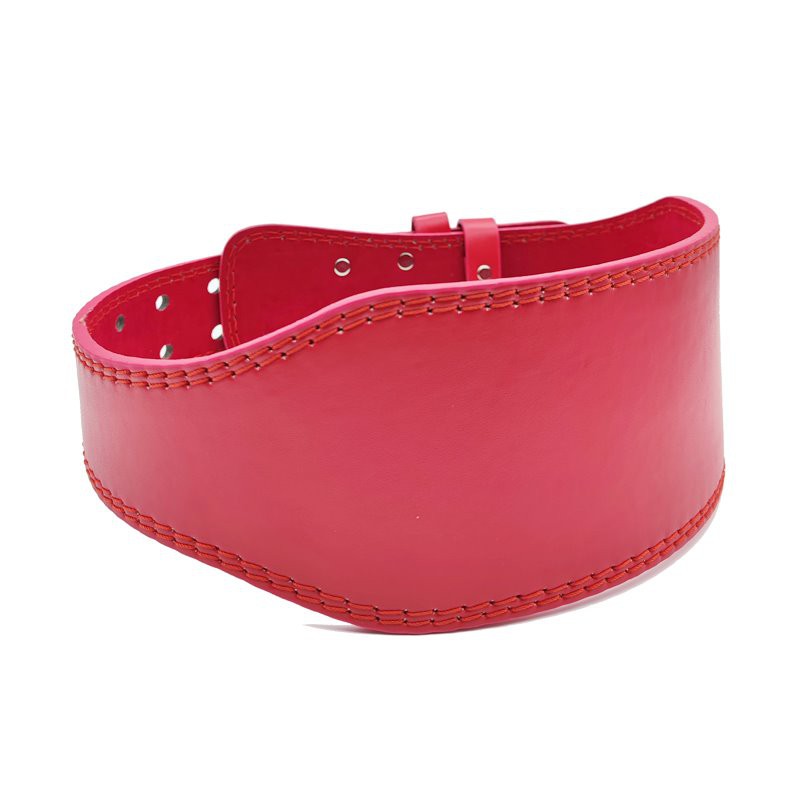 10cm Red Fitness Belt without Lining
